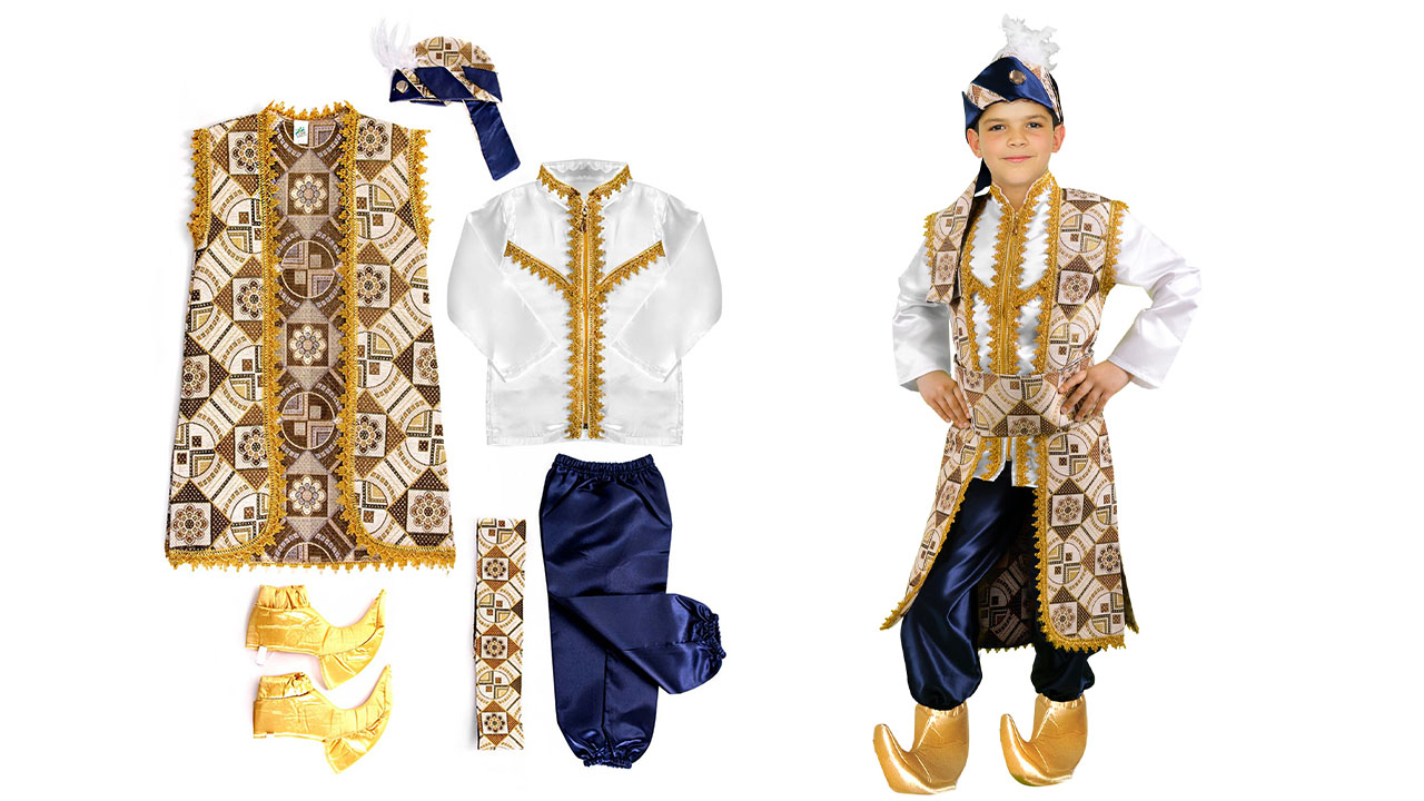 Şehzade Kostümü Çocuk Kıyafeti