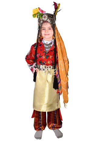 Gaziantep Kız Kostümü Çocuk Kıyafeti
