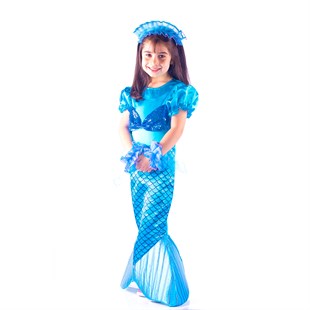 Deniz Kızı Kostümü Çocuk Kıyafeti