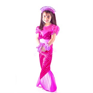 Deniz Kızı Kostümü Çocuk Kıyafeti
