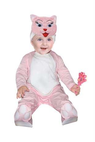 Kedi Kostümü Bebek Kıyafeti