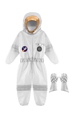 Kız Astronot Kostümü Çocuk Kıyafeti