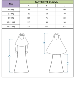 Kız Çocuk Namaz Elbisesi 3 Parçalı Seccadeli Eteği Kalp Baskılı Pembe