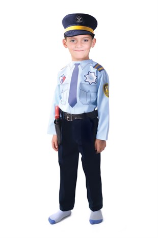 Polis Kıyafeti Çocuk Kostümü