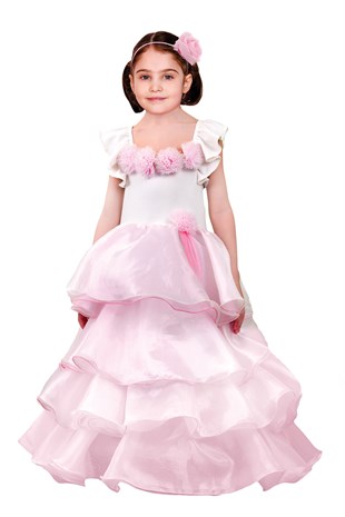 Prenses Kostümü Çocuk Kıyafeti